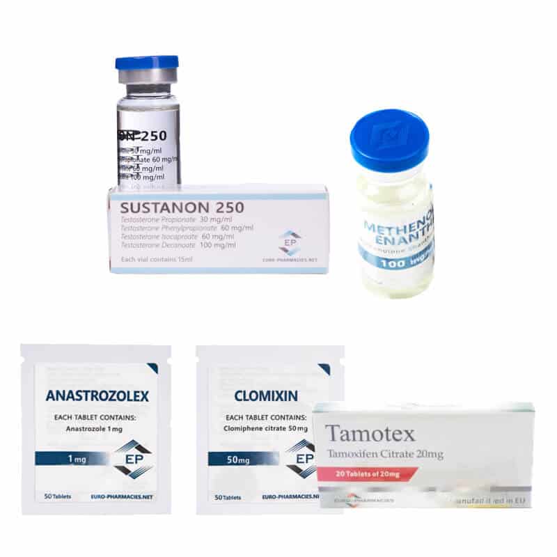 SZÁRAZ IZOMPAKOLÁS (INJEKCIÓ) SUSTANON + PRIMOBOLAN + PCT (8 hét) Euro Pharmacies