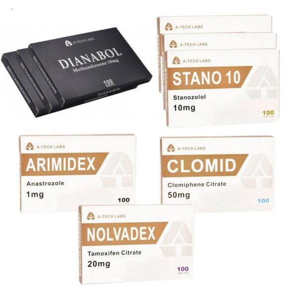 Izomtömegnövelő csomag orális szteroidok Dianabol Winstrol 8 hét A Tech Labs 1