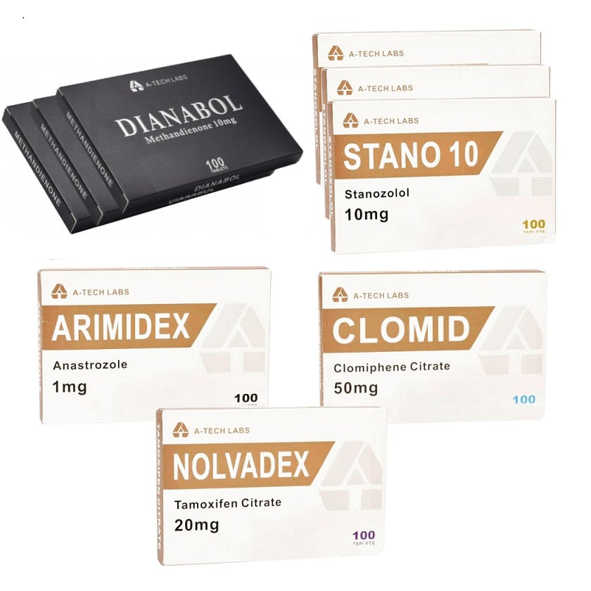 Izomtömegnövelő csomag orális szteroidok Dianabol Winstrol 8 hét A Tech Labs 1