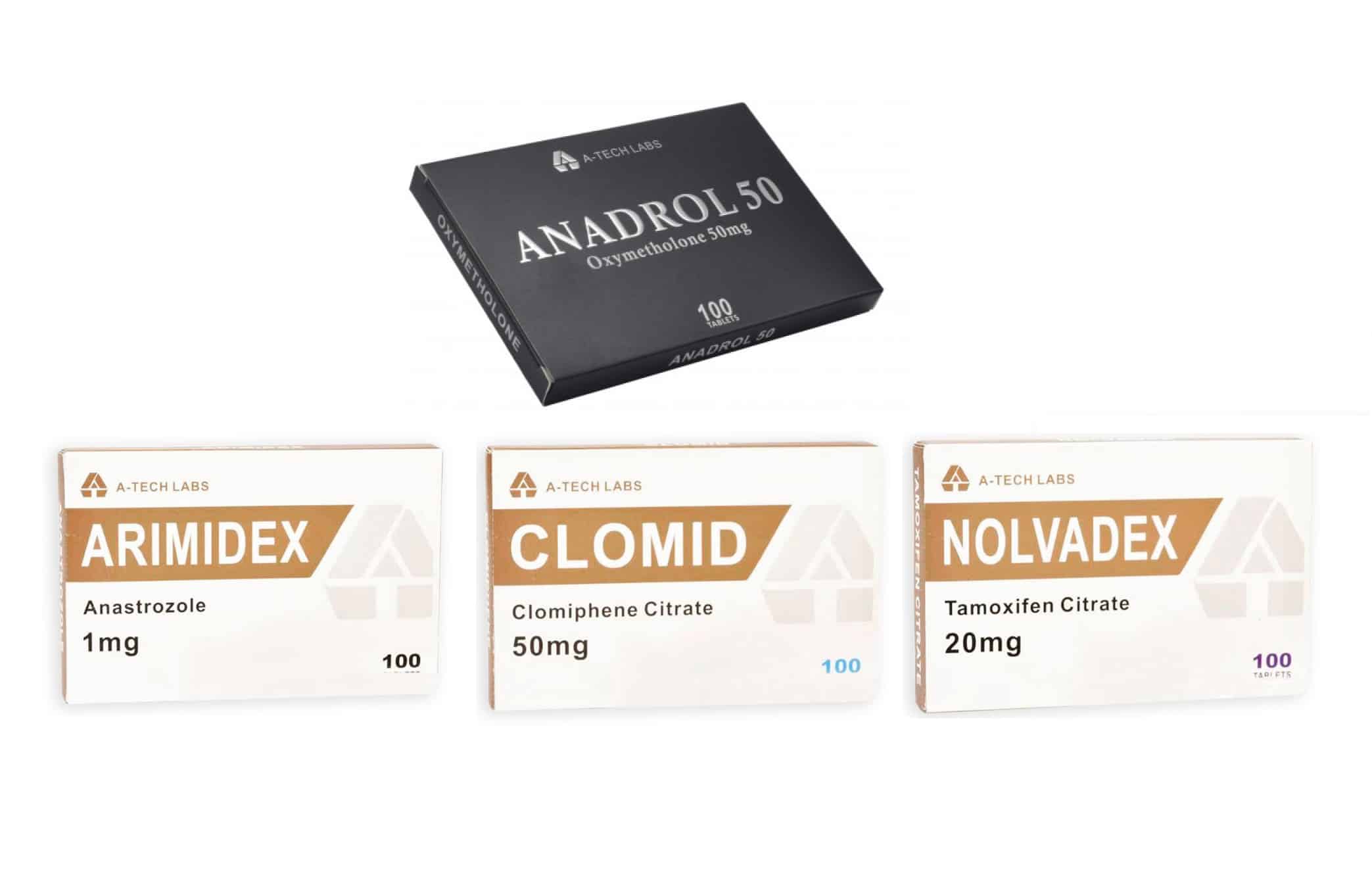 Anadrol Oxymetholone orális szteroid tömegnövelő csomag 4 hét A Tech Labs 1
