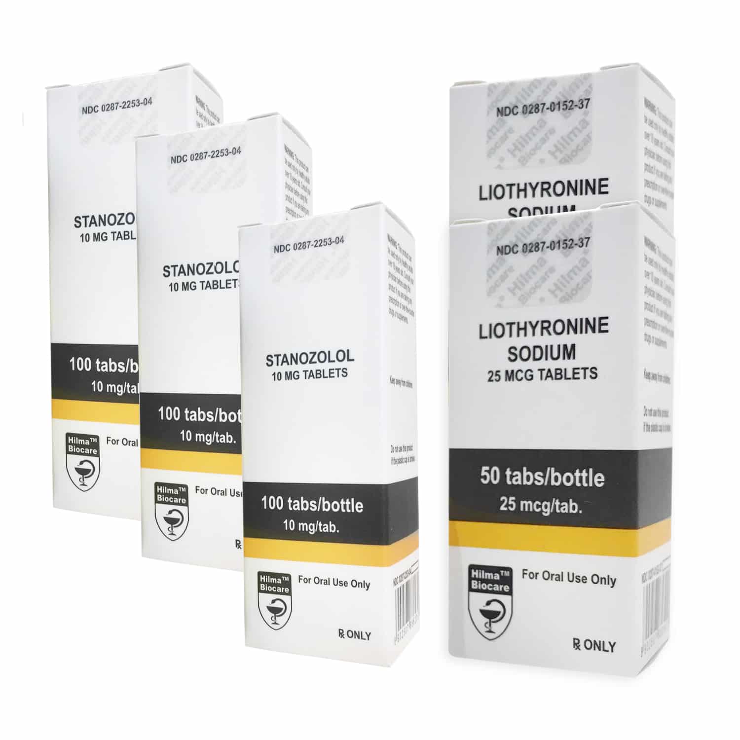 Hilma Stanozolol + T3 Cytomel orális szteroid szárazpakolás (8 hét)