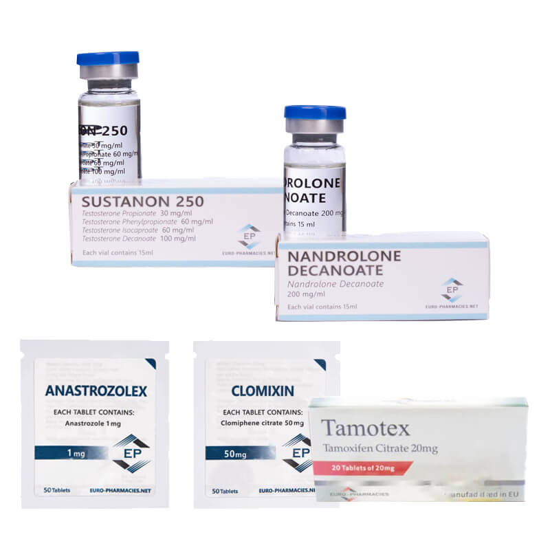 I. SZINTŰ (INJEKCIÓS) Tömegnövelő csomag: SUSTANON 250 + DECA 250 (8 hét) Euro Pharmacies
