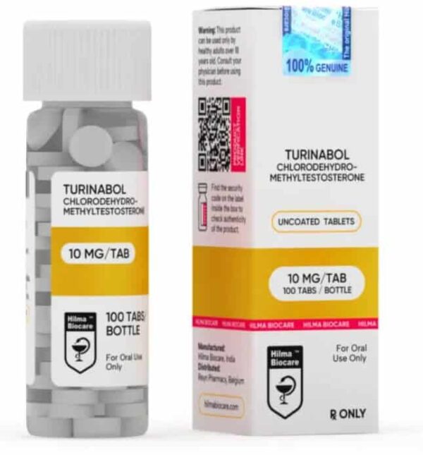 Turinabol 10mg 100 tabletta Hilma