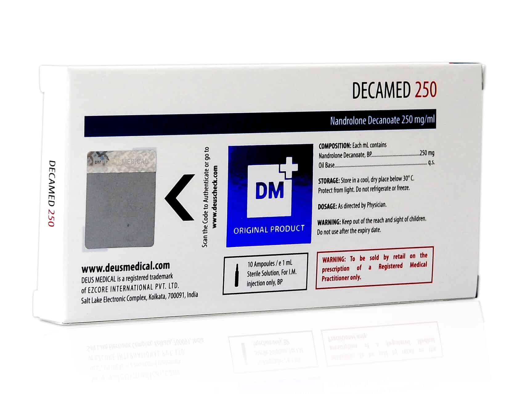DEUSMEDICAL DECAMED 250 VISSZA