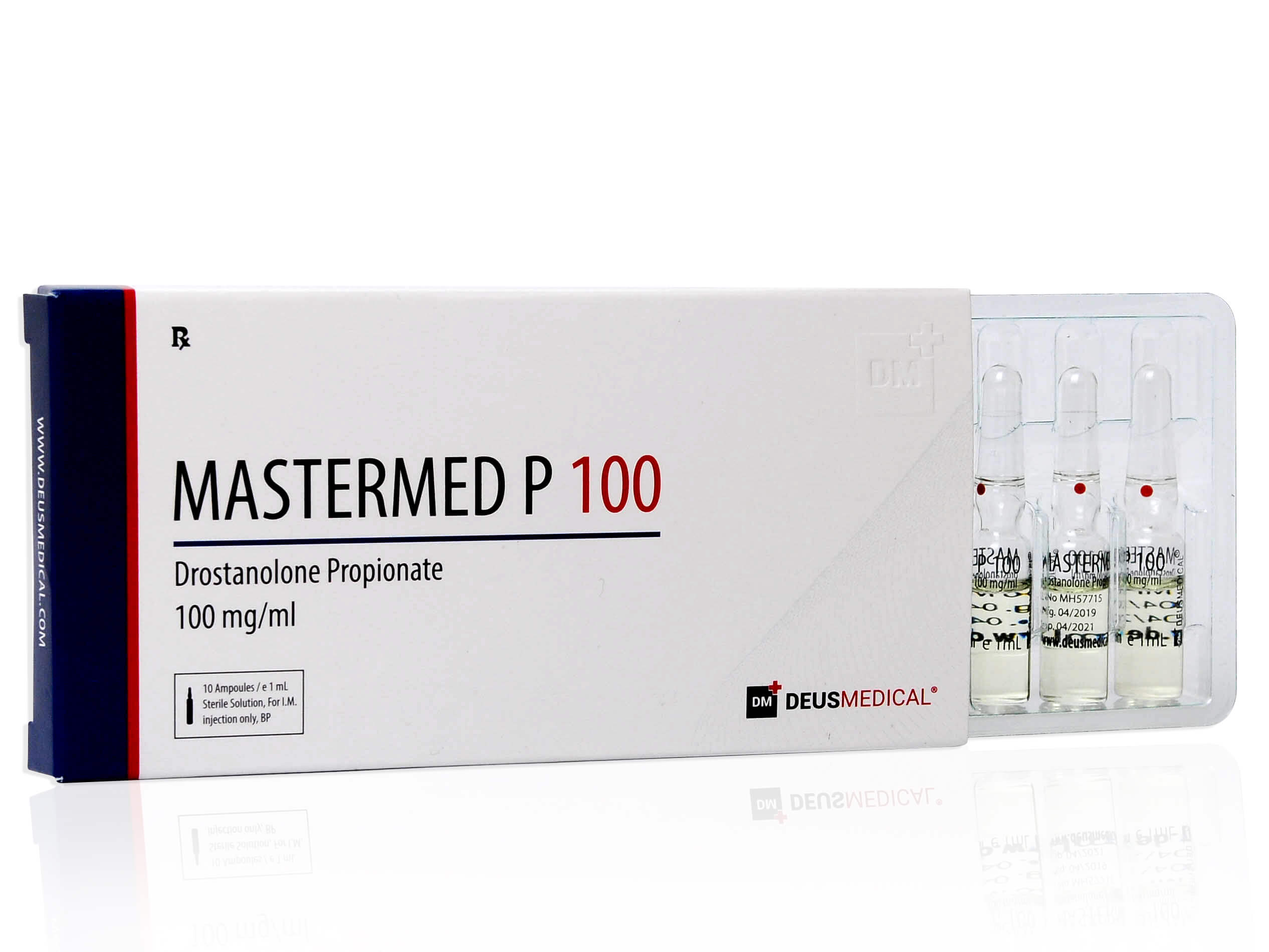 DEUSMEDICAL MASTERMED P 100 ELÜLSŐ+3AMPER