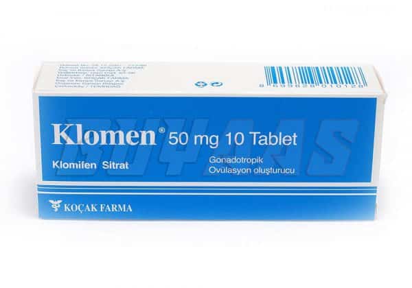Klomen 50mg 10 tabletta Kocak