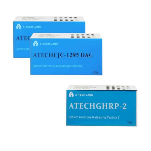 Pack Peptides Tömegnövelő Középhaladó GHRP 2 CJC 1295 DAC 12 hét A Tech labs