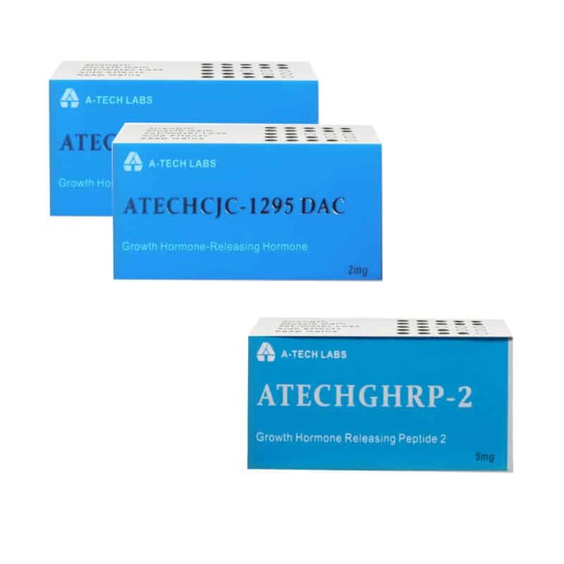Pack Peptides Tömegnövelő Középhaladó GHRP 2 CJC 1295 DAC 12 hét A Tech labs