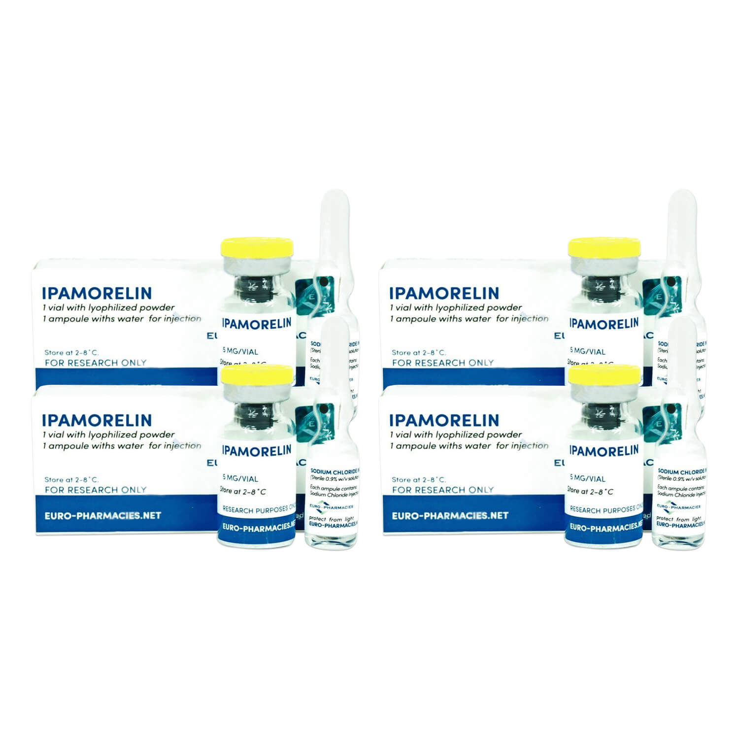 Pack Peptides Tömeges szedés Kezdő Európai gyógyszertárak Ipamorelin (12 hét)