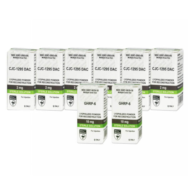 Közepes Tömegnövelő Peptid Csomag GHRP 6 CJC 1295 DAC Hilma Biocare (12 hét)
