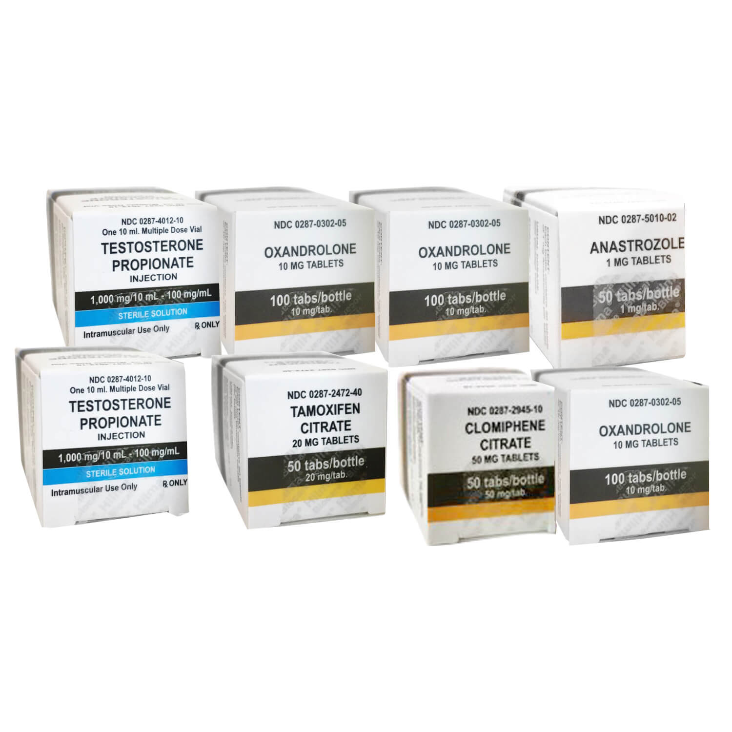 Erősségi PTO csomag Anavar teszt P 6 hét Hilma