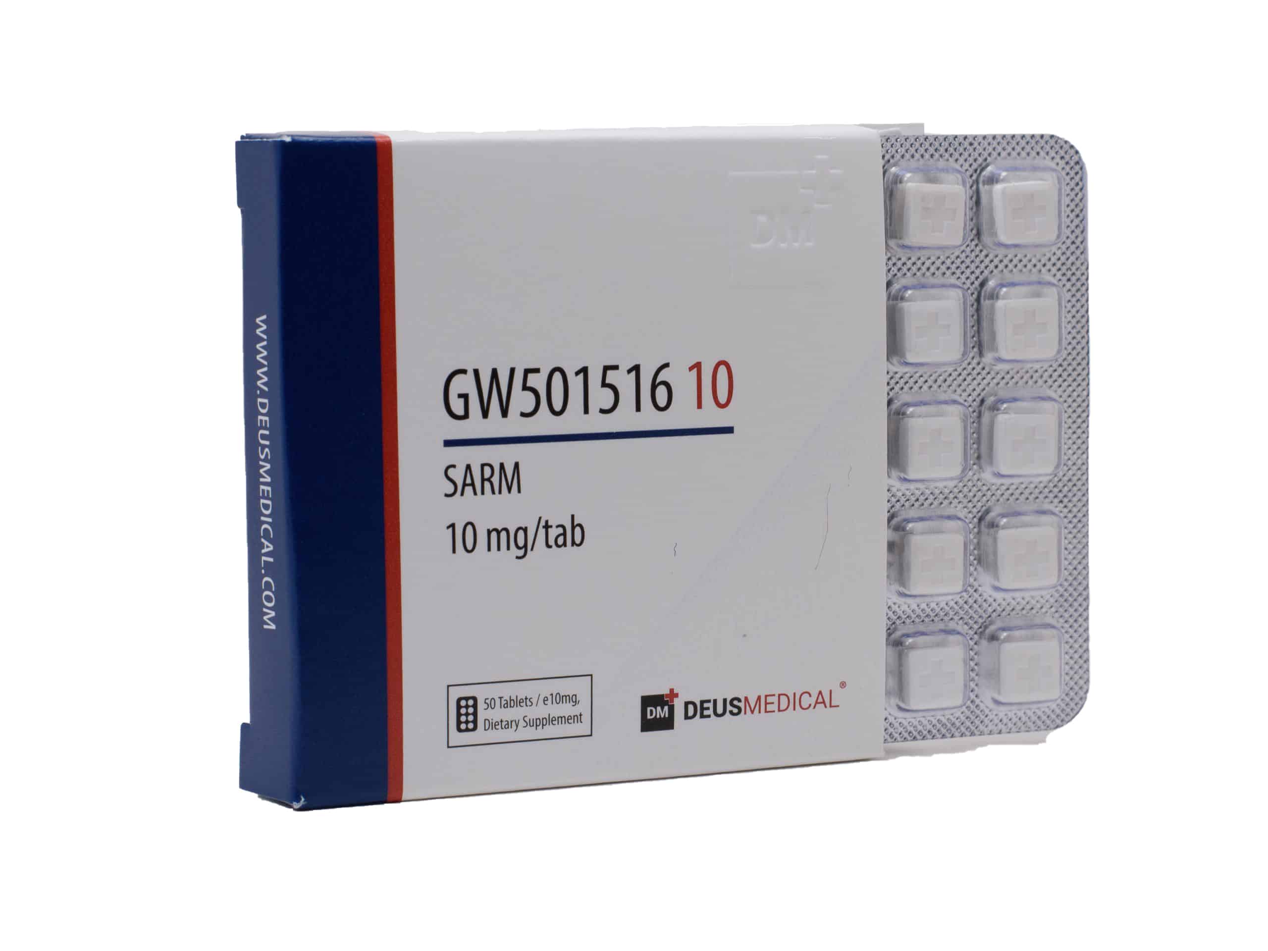 GW501516 10 SARM 50 tabletta 10 mg DEUS MEDICAL