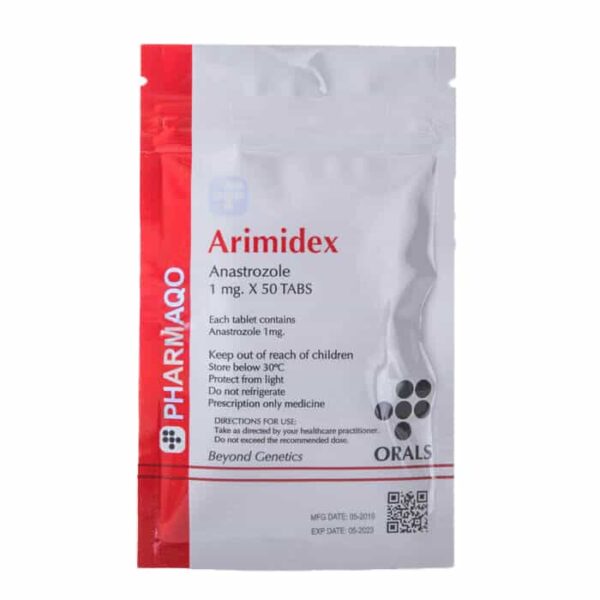 Arimidex 1mg x 50 Anastrozol 1mg tabletta 50 tabletta Pharmaqo Labs 43 €