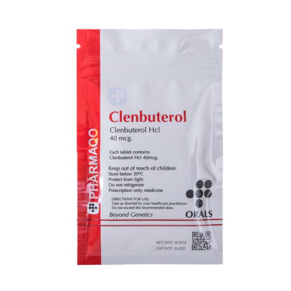 Clenbuterol 40mcg x 100 Clenbuterol 40mcg tabletta 100 tabletta Pharmaqo Labs 47 €
