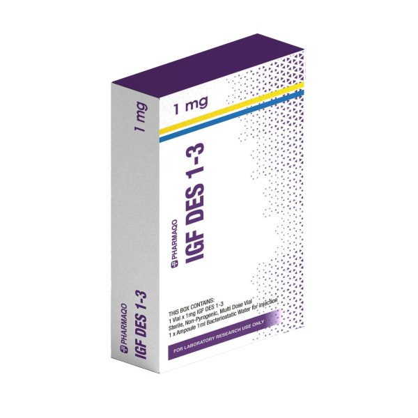 Peptid karton IGF Pharmaqo méretarányos