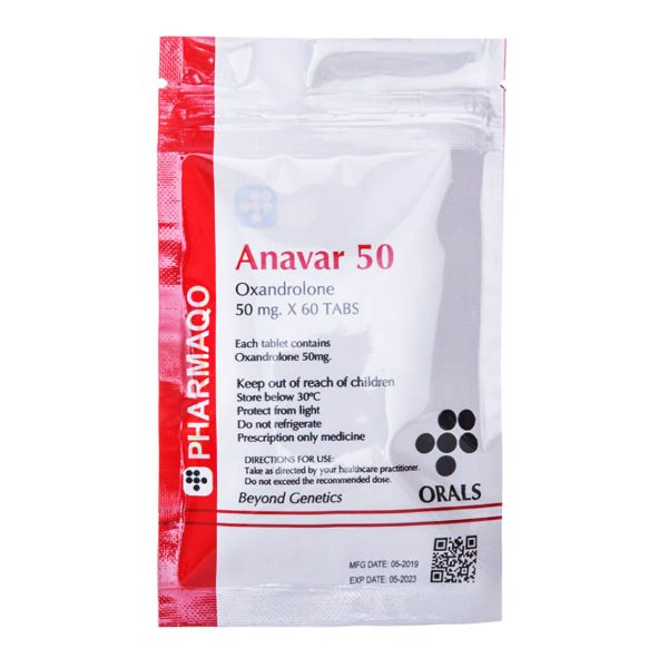 Anavar 50mg x 60 Oxandrolon 50mg tabletta 60 tabletta Pharmaqo Labs