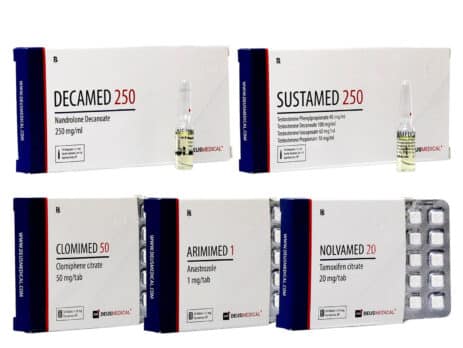 2 Klasszikus Tömegnövelő Csomag 8 hét Sustanon Deca durabolin Védelem PCT Deus Medical 463×348