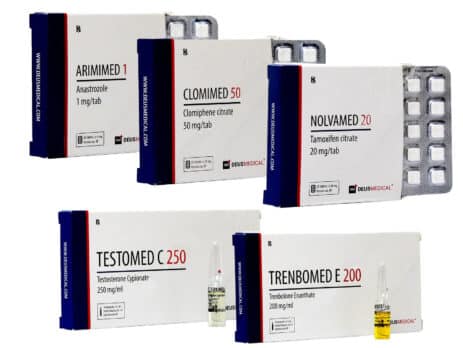 4. SZINTŰ I. Tömegnövelő csomag TESZTOSZTERON CIPIONÁT TRENBOLON ENANTÁT PCT INJEKCIÓ 10 hét Deus Medical 463×348