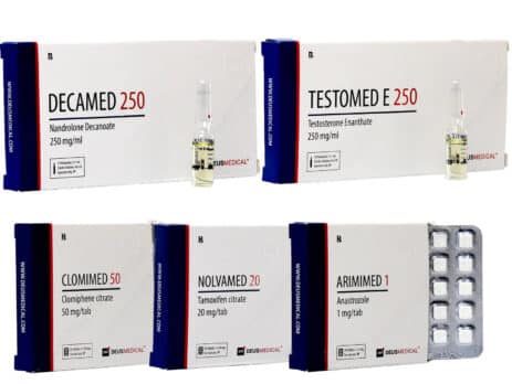 4 Tömegnövelő csomag INJECT Enanthate 250 DECA 8 hét Deus Medical 463×348