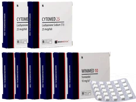 6 darabos kiszerelésű Stanozolol T3 Cytomel orális szteroidok 8 hét Deus Medical 463×348