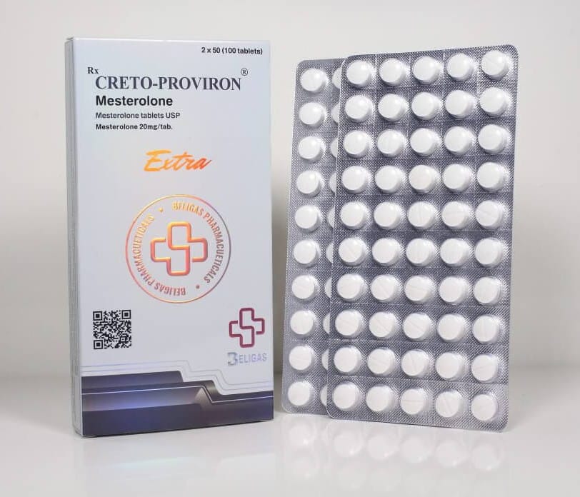 Creto proviron 20MG 100tabs Beligas (nemzetközi)