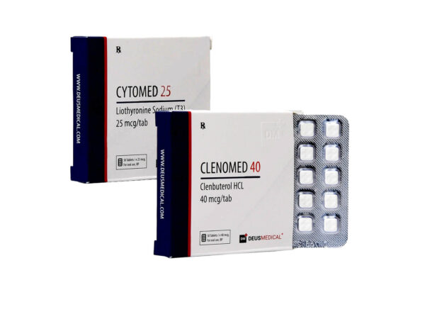 Fogyókúrás csomag nőknek Deus Medical CLENBUTEROL T3 8 hét