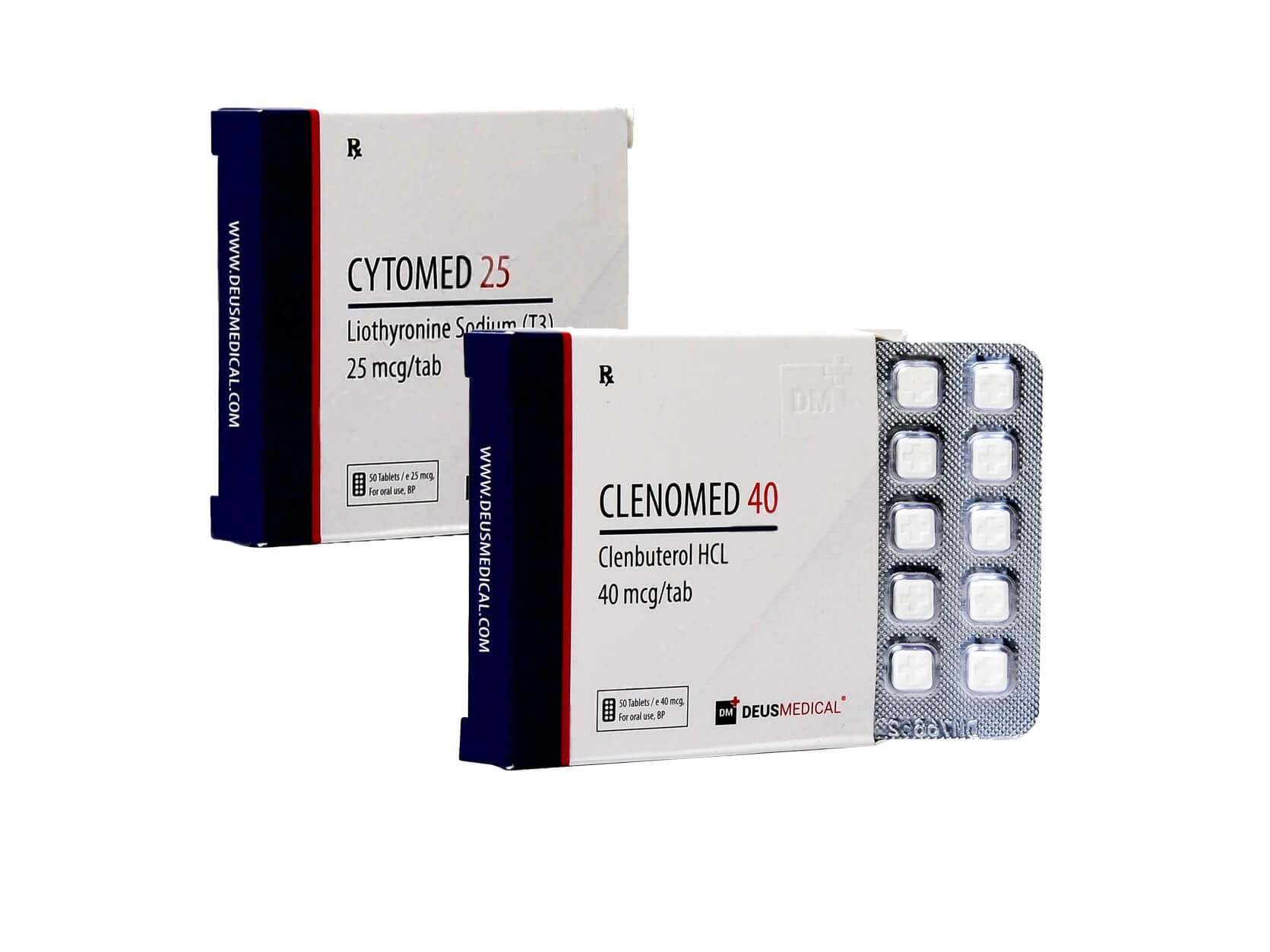 Fogyókúrás csomag nőknek Deus Medical CLENBUTEROL T3 8 hét