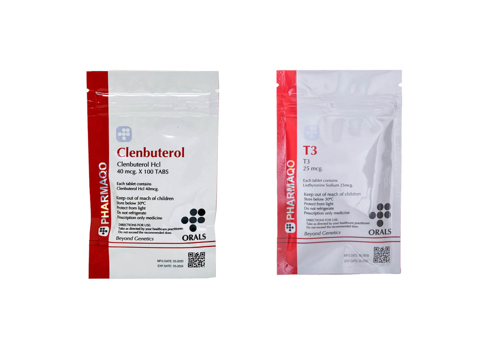 Fogyókúrás csomag nőknek Pharmaqo Labs CLENBUTEROL T3 8 hét