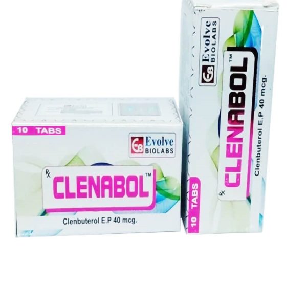 Clenbuterol 40mcg (10 tabletta) Evolve Biolabs