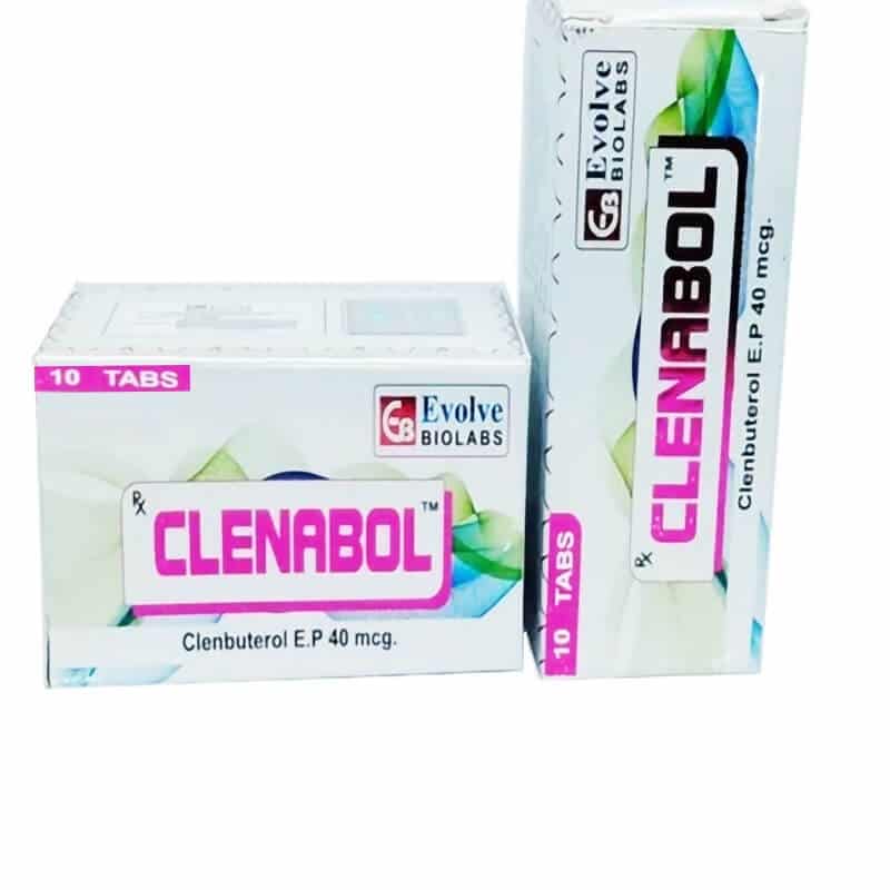 Clenbuterol 40mcg (10 tabletta) Evolve Biolabs