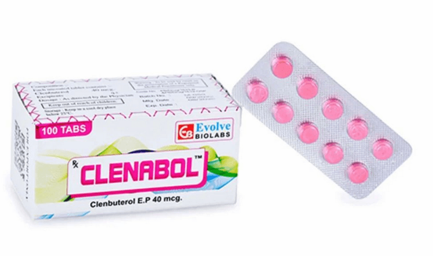 Clenbuterol 40mcg (100 tabletta) - Evolve Biolabs