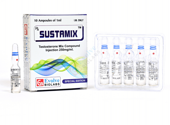 Sustanon (tesztoszteron keverék) (10x1ml ampulla) - EVOLVE