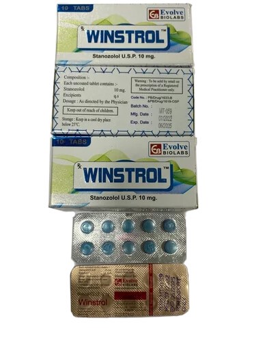 Winstrol (Sztanozolol) orális 10 mg Evolve Biolabs