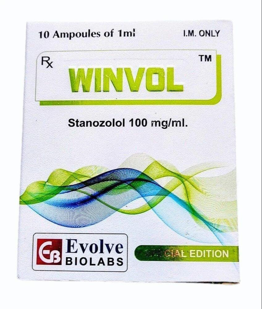 Winvol (Sztanozolol) injekció 100mg/ml (10x1ml ampulla) - Evolve Biolabs