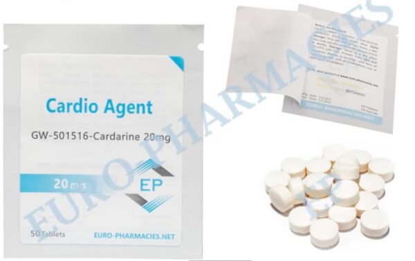 Cardio Agent (Cardarine GW501516) 20 mg tabletta 50 tabletta Euro Pharmacies EU