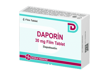 Daporin 30 mg 6 filmtabletta Dapoxetin-hidroklorid Világgyógyászat