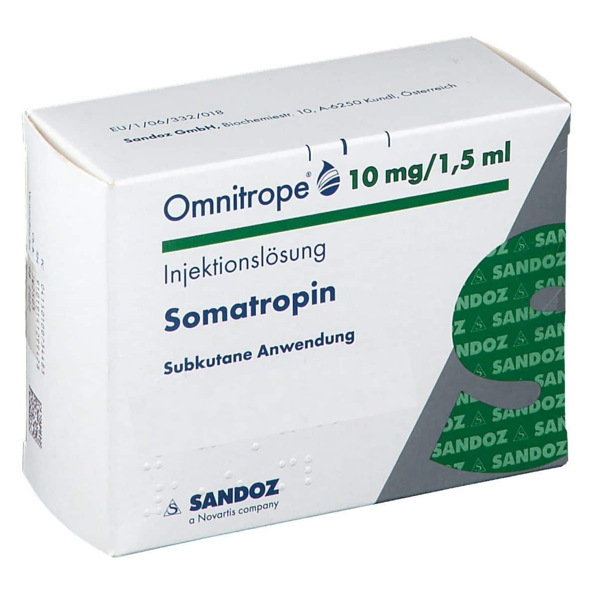 Szomatropin Omnitrope 30 NE 10 mg 1,5 ml Patr. Sandoz
