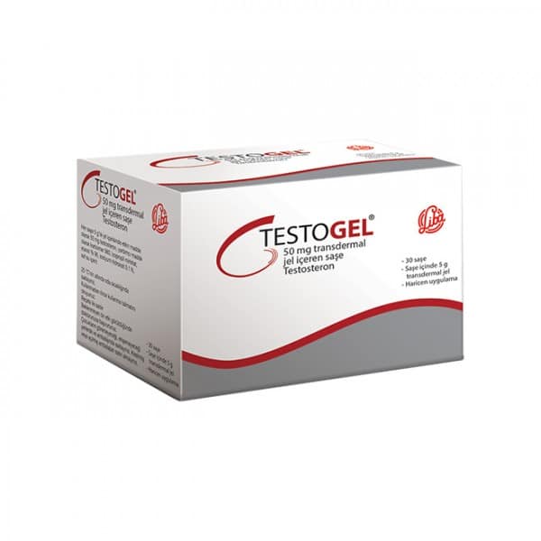 Tesztoszteron Testogel 50 mg 5 g 30 gél tasakokban Liba