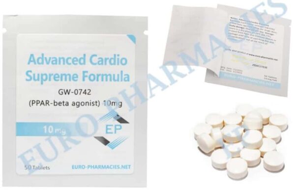 Advanced Cardio (GW 0742) 10 mg-os tabletta 50 tabletta Euro Pharmacies EU