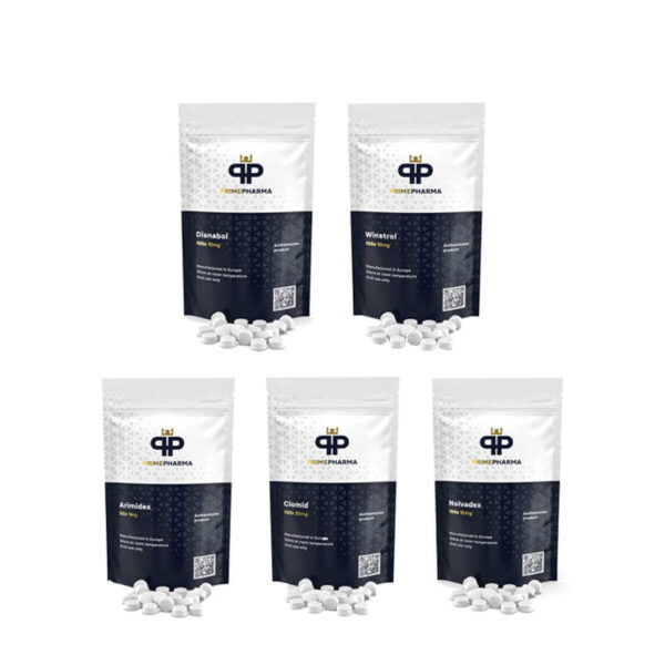 Lean Mass Gain csomag: Szájon át szedhető szteroidok Dianabol + Winstrol (4 hét) PRIME PHARMA