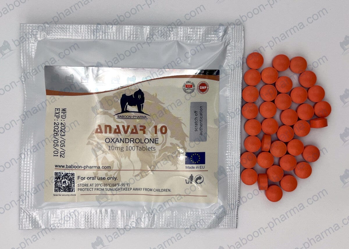 Baboon Pharma Orális tabletta Anavar 10 1