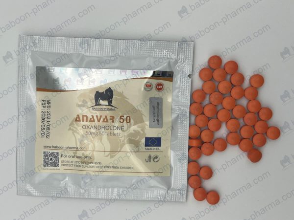 Baboon Pharma Orális tabletta Anavar 50 1
