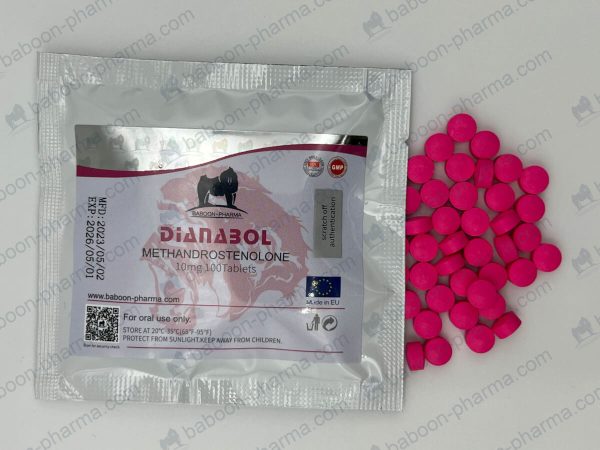 Baboon Pharma szájon át szedhető tabletták Dianabol 10 1
