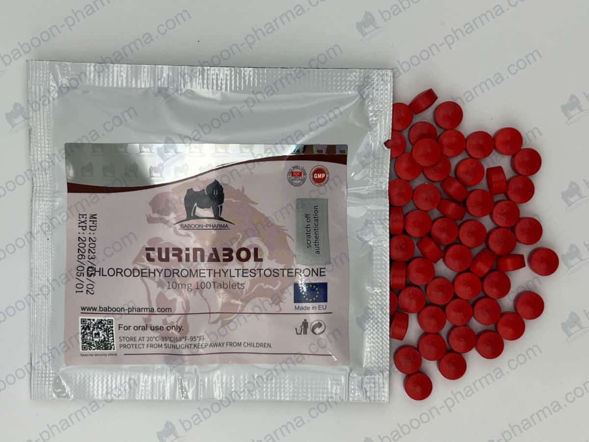Baboon Pharma szájon át szedhető tabletták Turinabol 10 1
