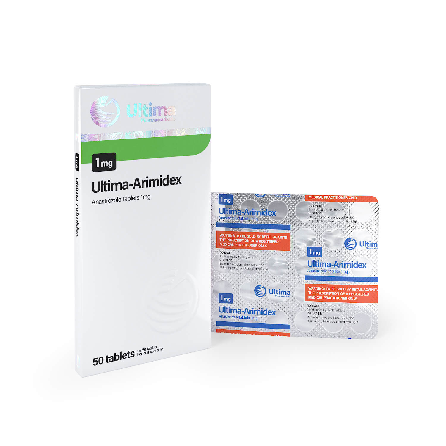 ultima anastro 50 tabletta x 1 mg