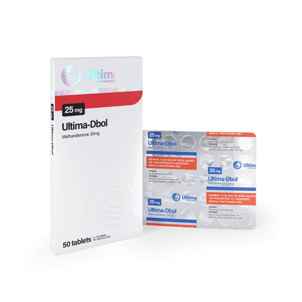ultima dbol 25 50 tabletta x 25 mg