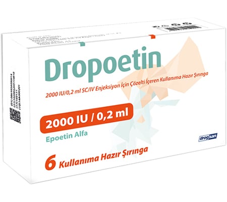 Dropotein 2000 NE 0,2 ml 6 db Drogsan oldat