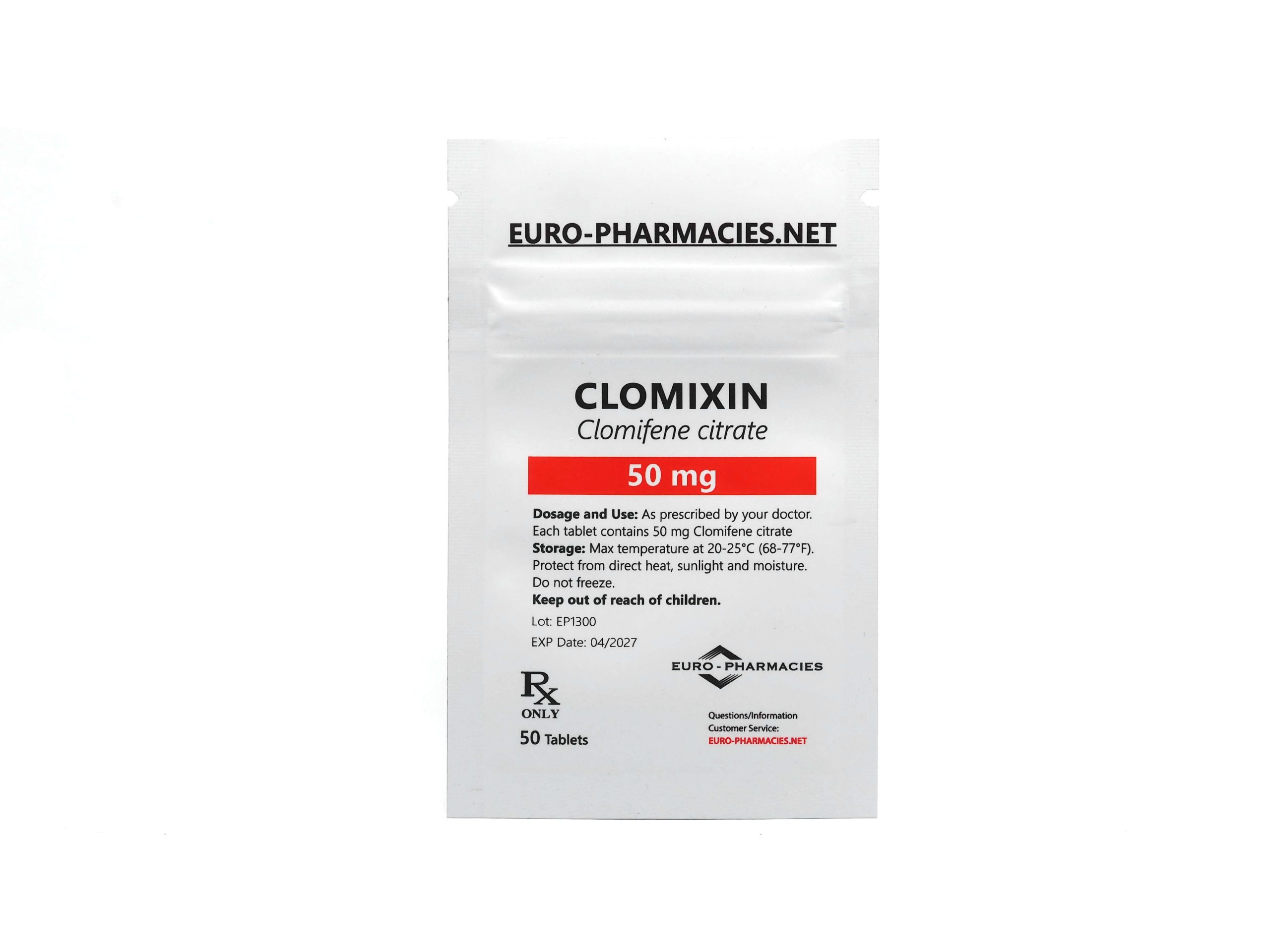 Europharmacies táska Clomixin (Clomid)