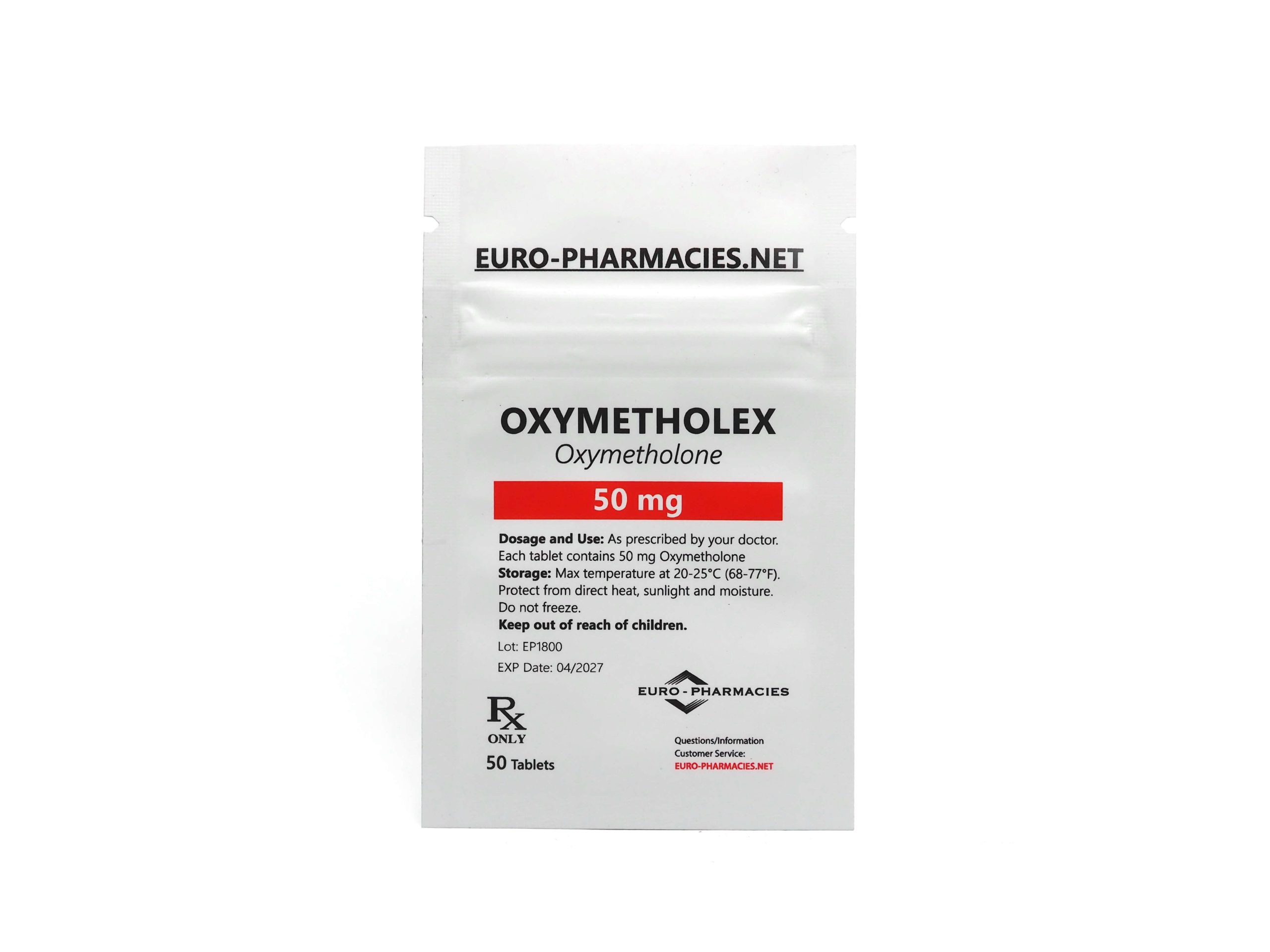 Europharmacies táska Oxymetholex (Anadrol)