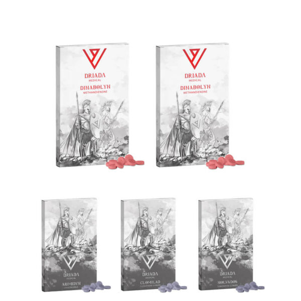 Tömegnövelő csomag 6 hétre Dianabol Driada Medical